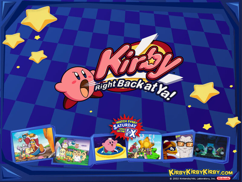 Kirby Right Back at Ya! promotional art