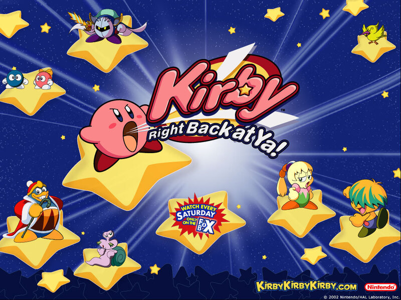 Kirby Right Back at Ya! promotional art