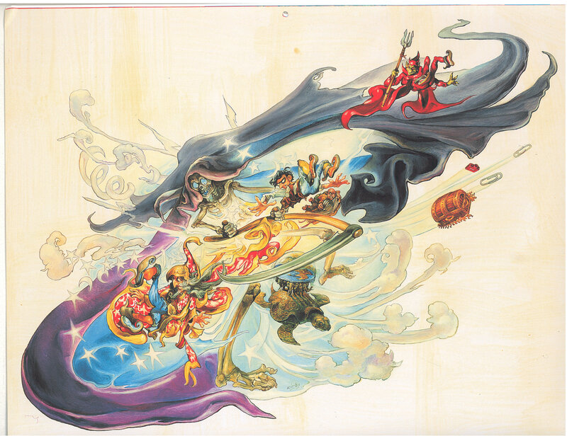 Kirby's Dream Land artwork