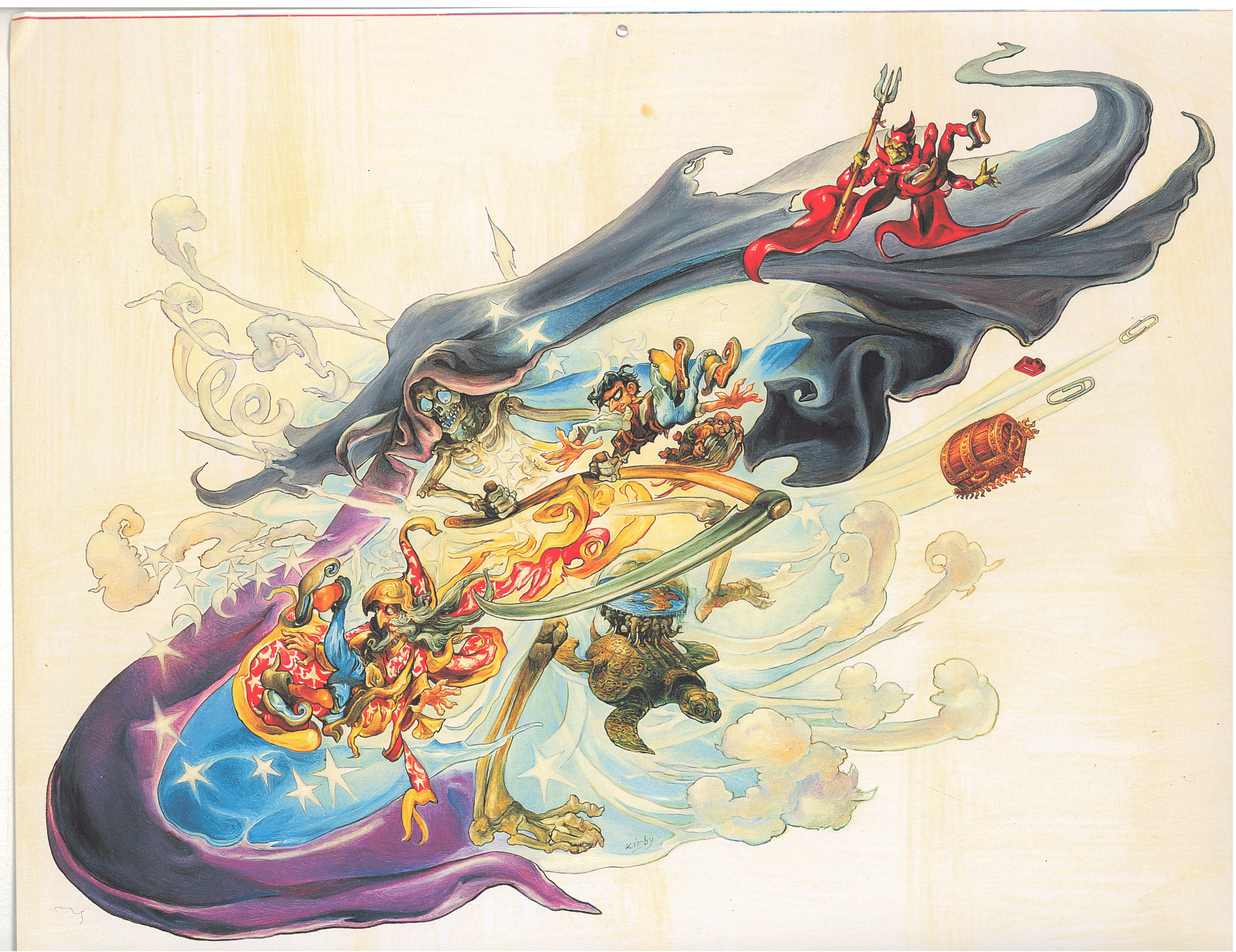 Kirby's Dream Land artwork