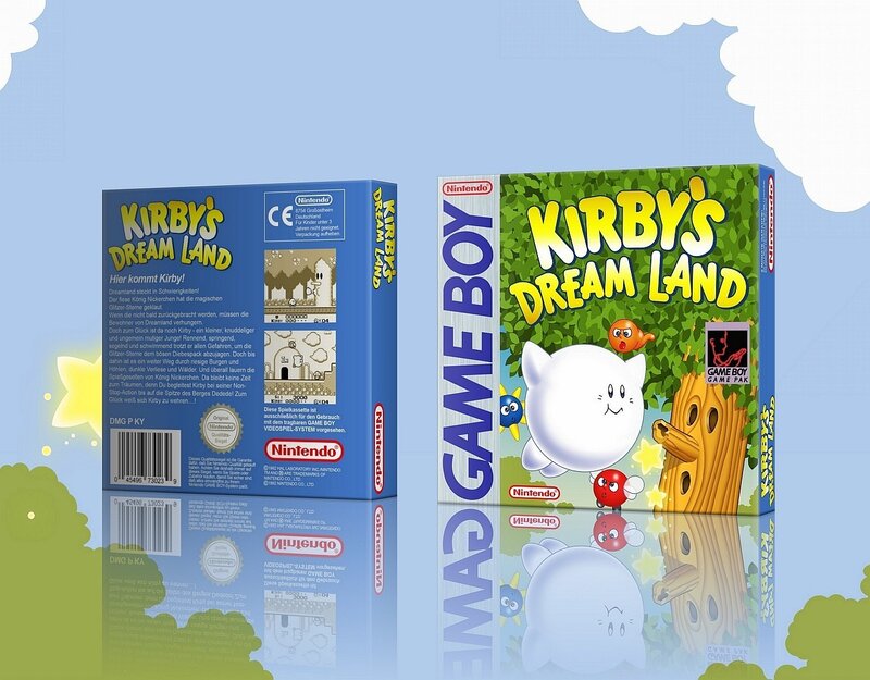 Kirby's Dream Land game box