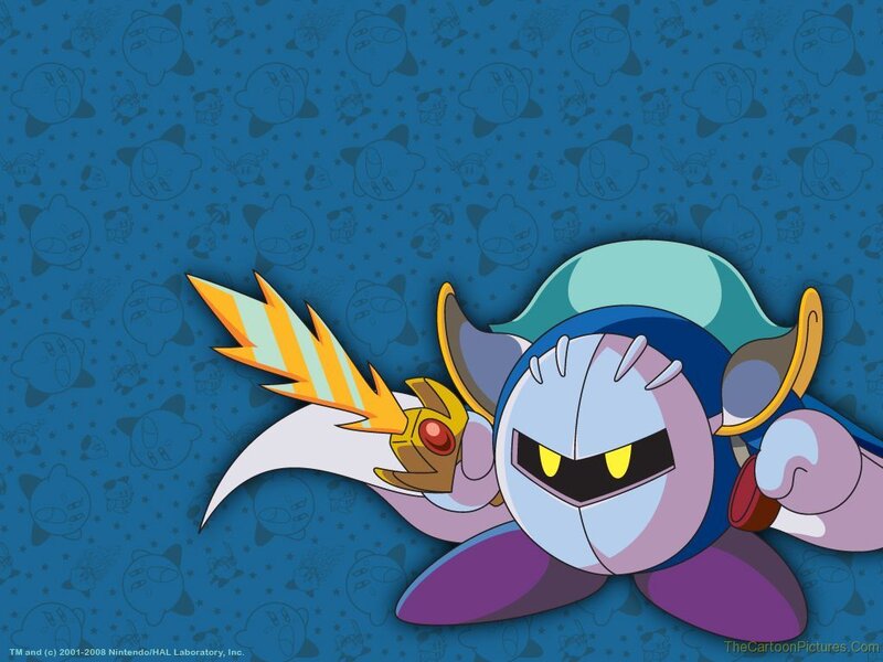 Kirby's Meta Knight in action