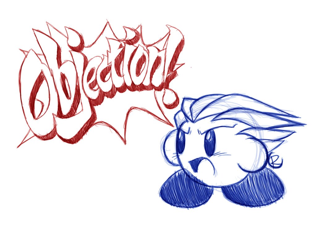 Kirby saying Objection!