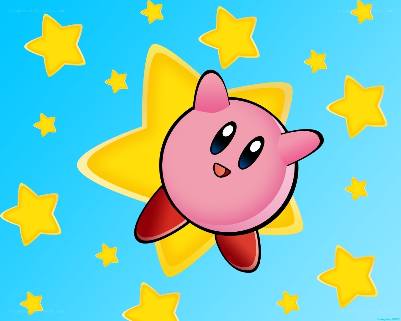 Kirby with star power