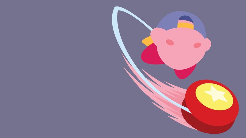Kirby with Yo-yo — Purple