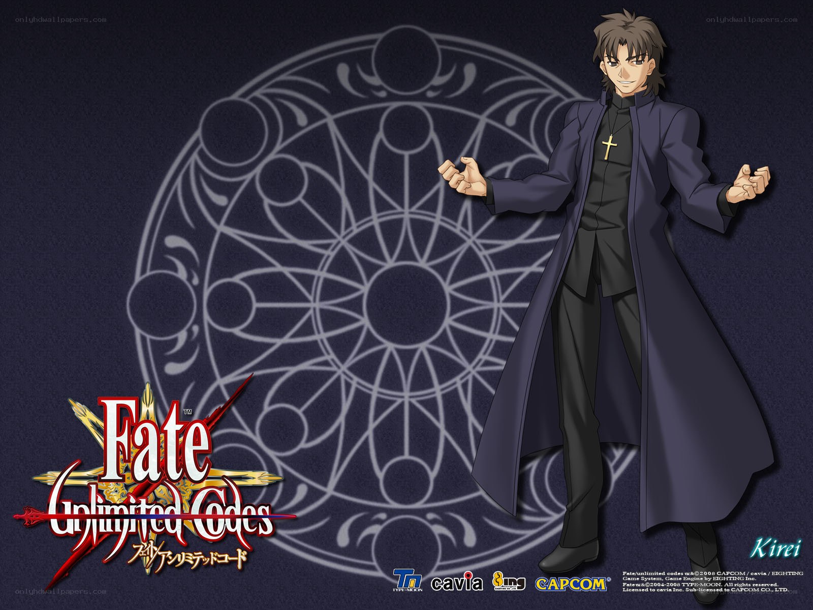 Kirei from Fate/Unlimited Codes