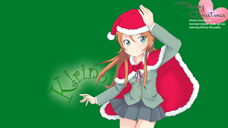 Kirino in Christmas outfit