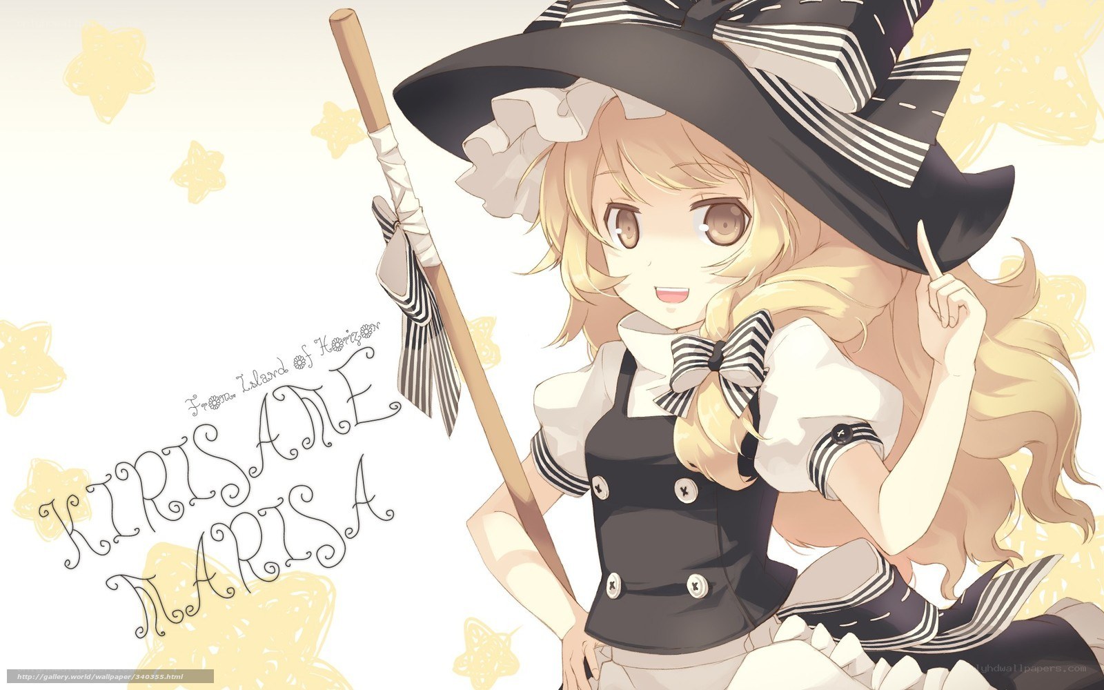 Kirisame Marisa character art