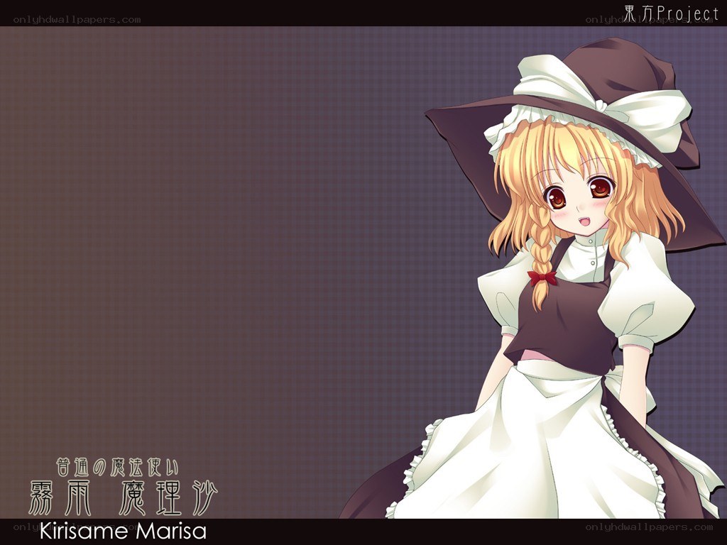 Kirisame Marisa character art