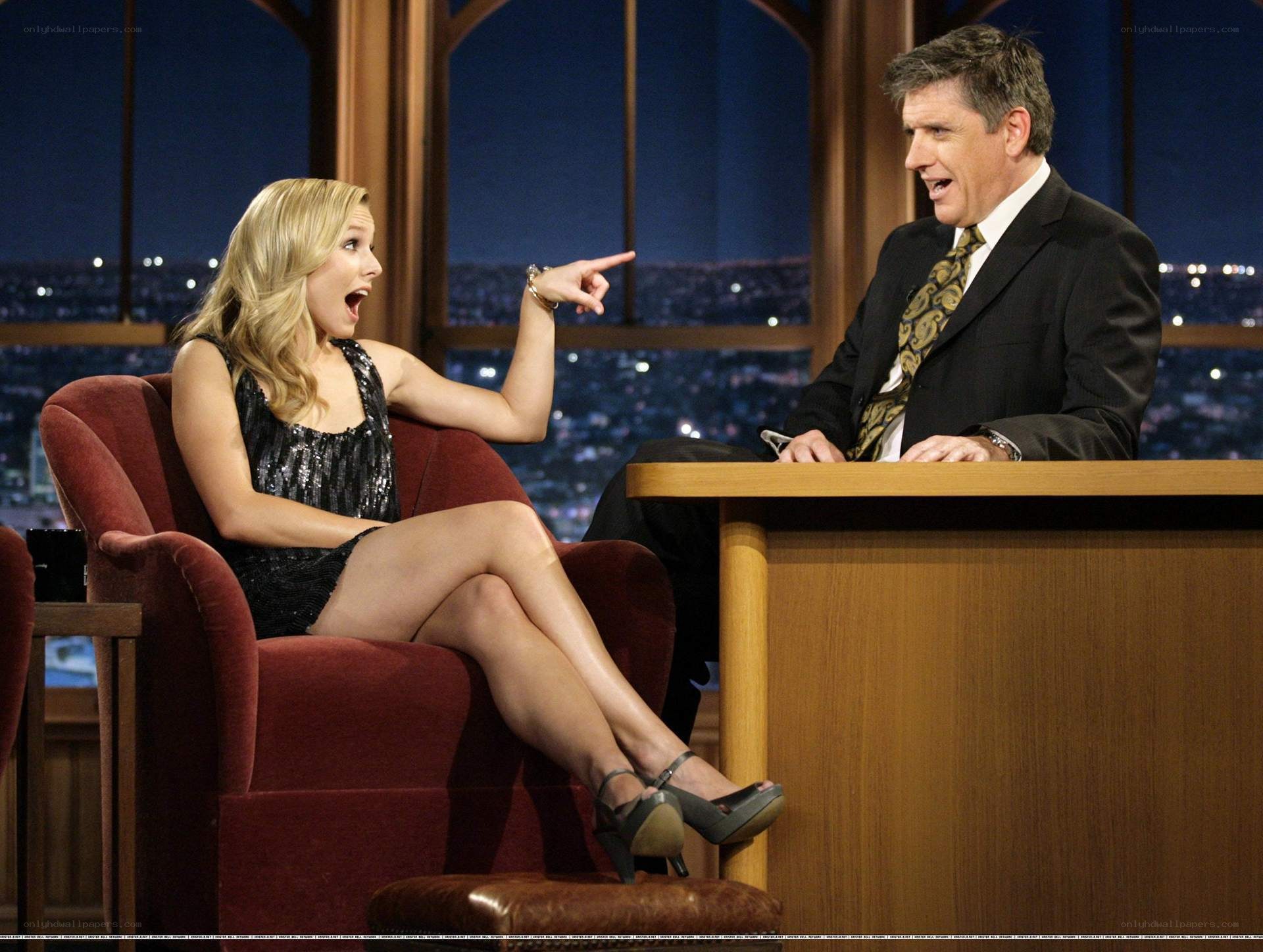 Kirsten Dunst on talk show