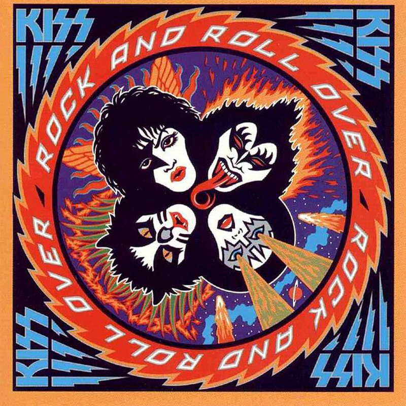 Kiss album cover art
