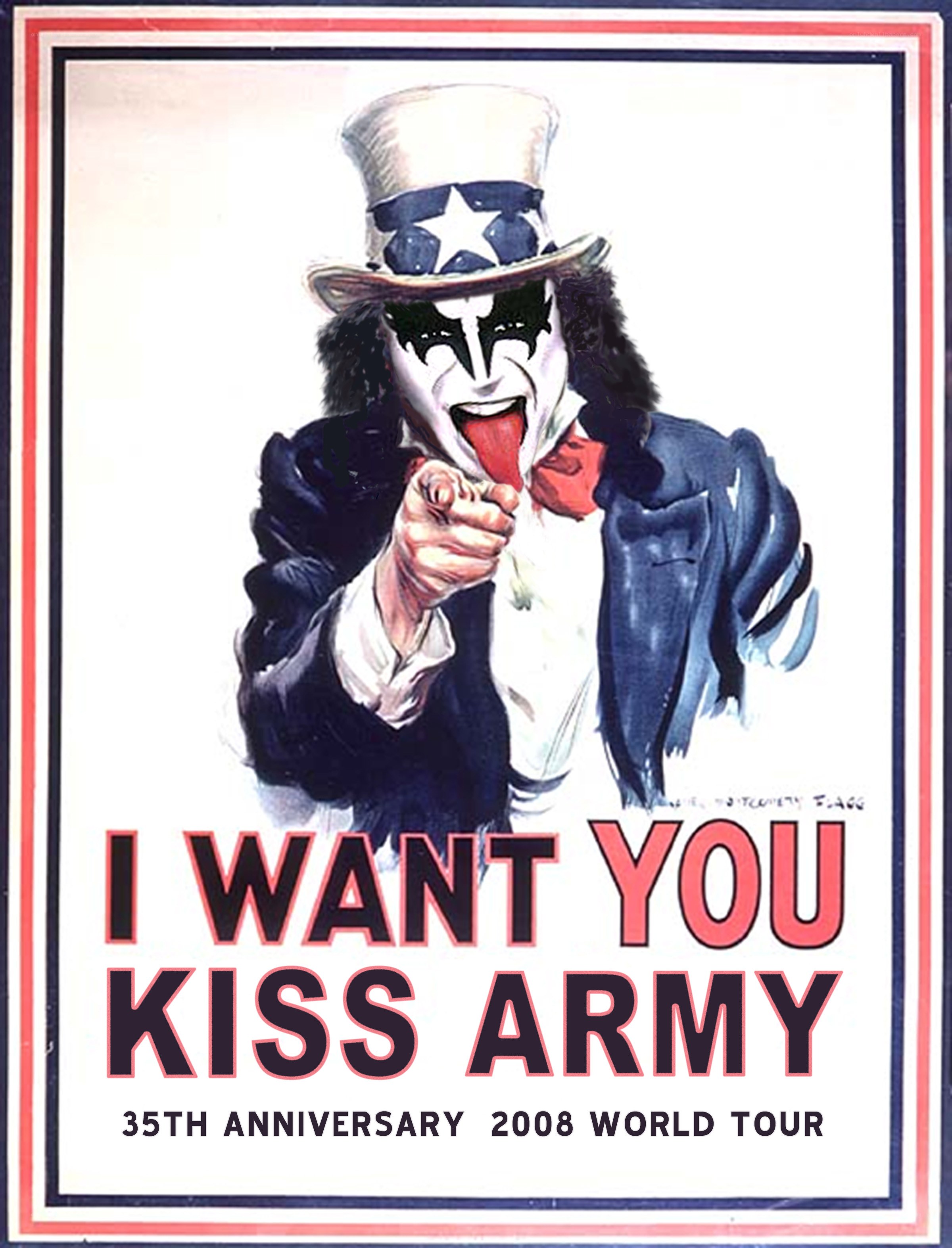 Kiss Army Tour Poster