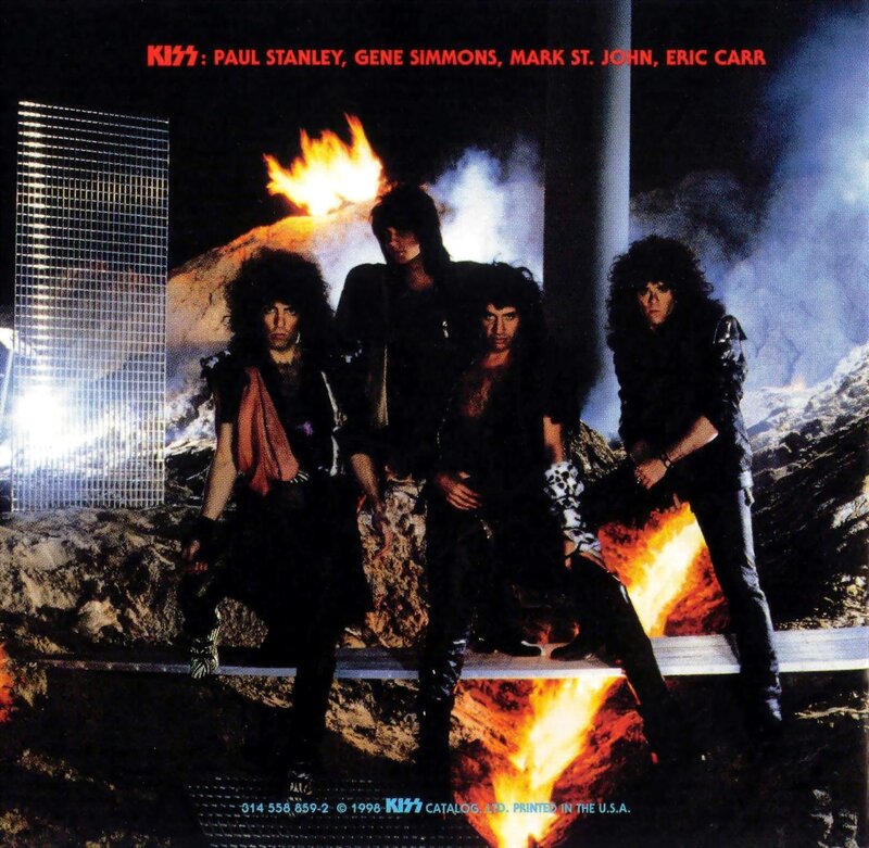 KISS band album cover