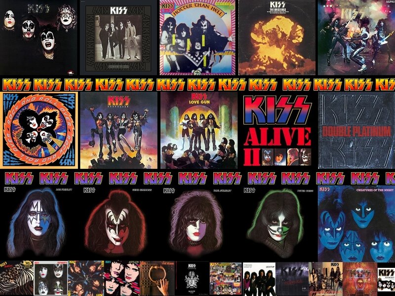 Kiss Band Album Covers