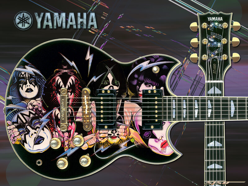 Kiss Band Guitar
