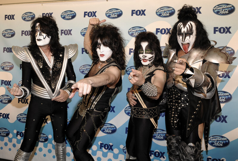 KISS Band Members — Black, Energetic
