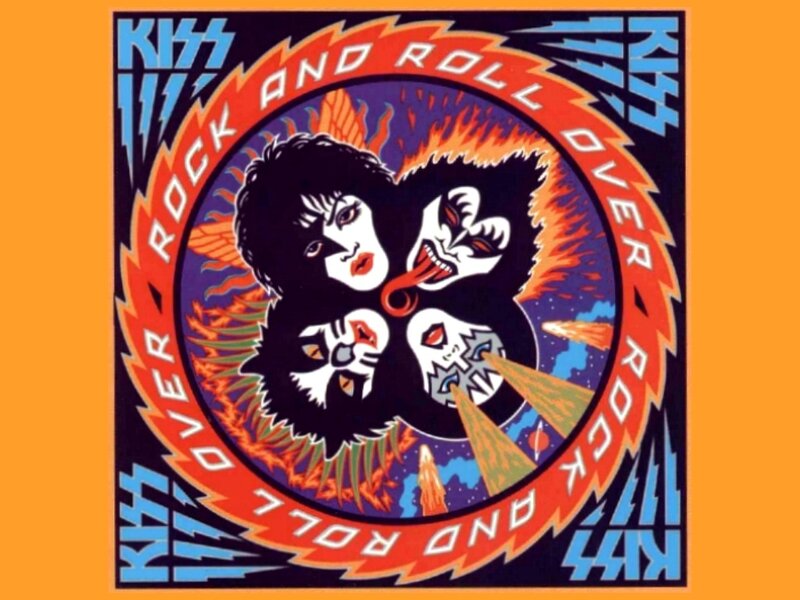 KISS Band Members — Orange