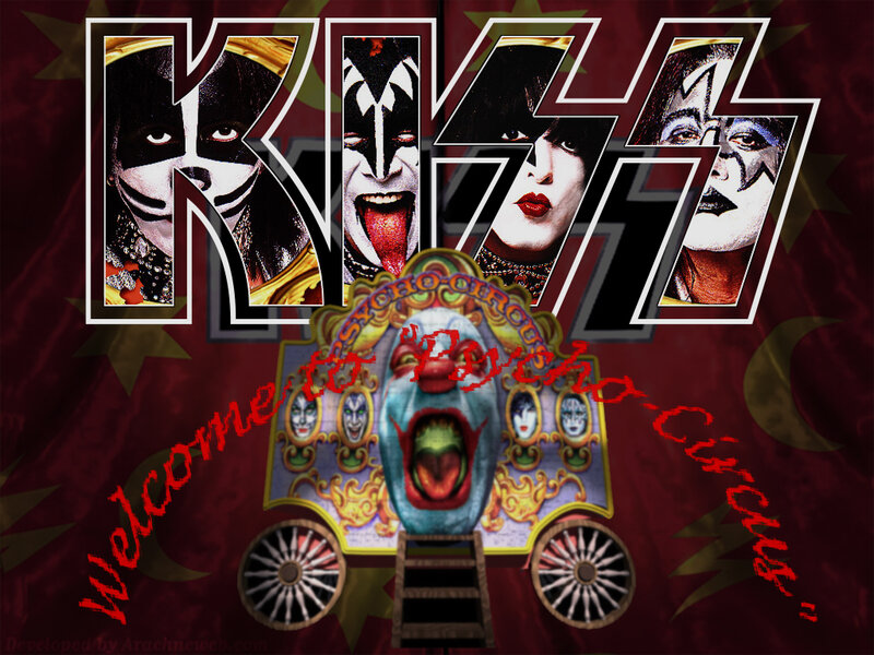KISS Band Members — Red, Dramatic