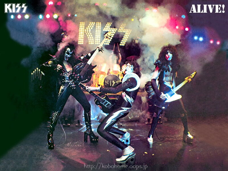 KISS Band Performing