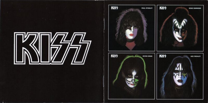 KISS band portrait collection
