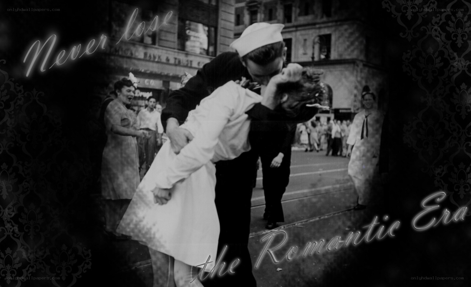 kissing in the romantic era