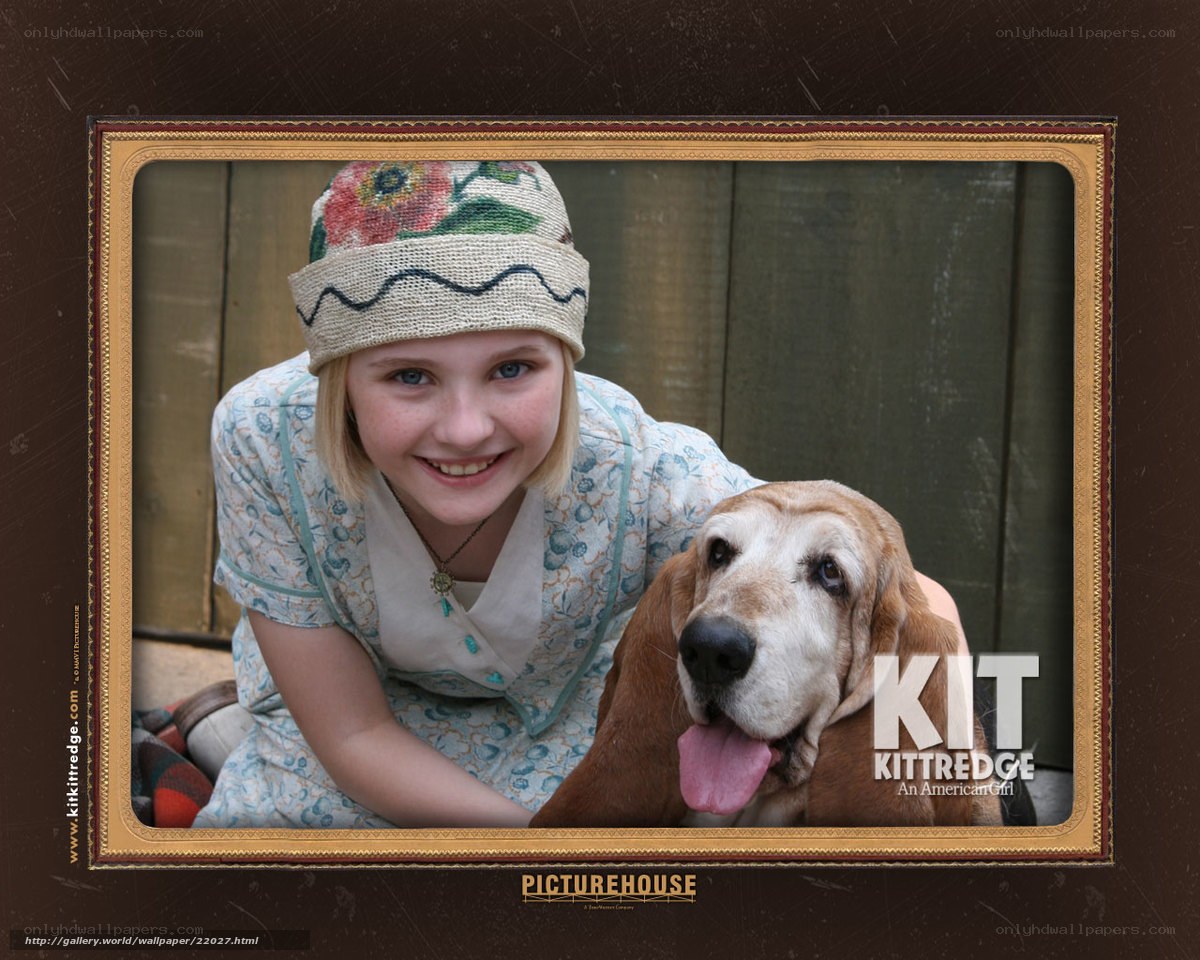 Kit Kittredge with her dog