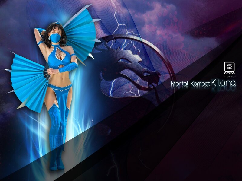 Kitana from Mortal Kombat