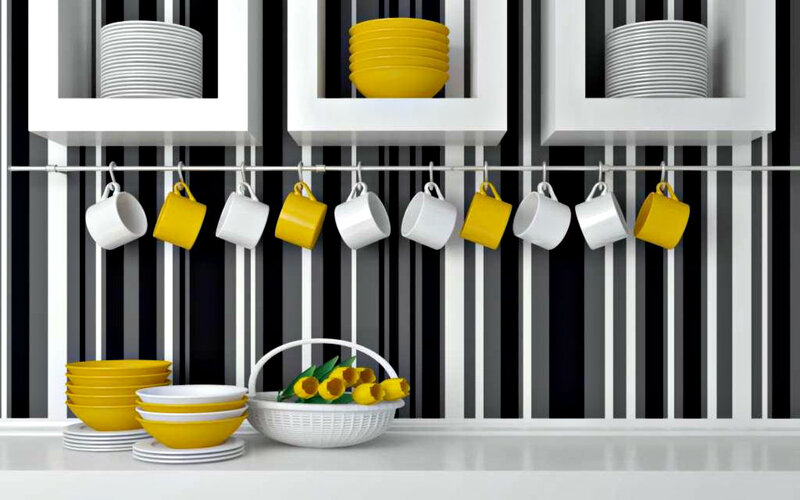 Kitchen Dish Display