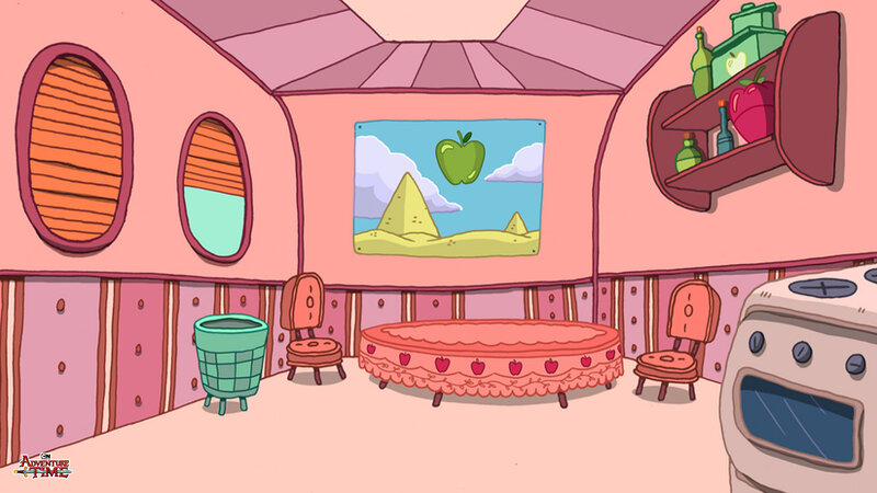 Kitchen Interior — Pink