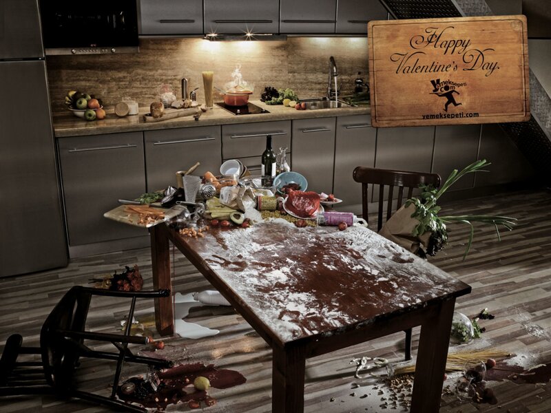 Kitchen Table Mess