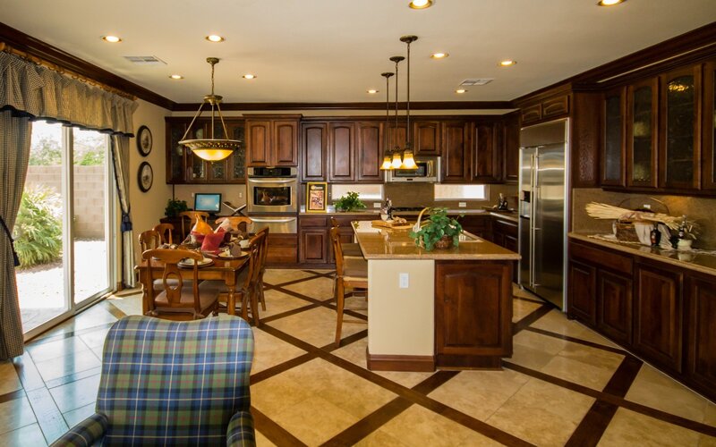 Kitchen with Dining Area