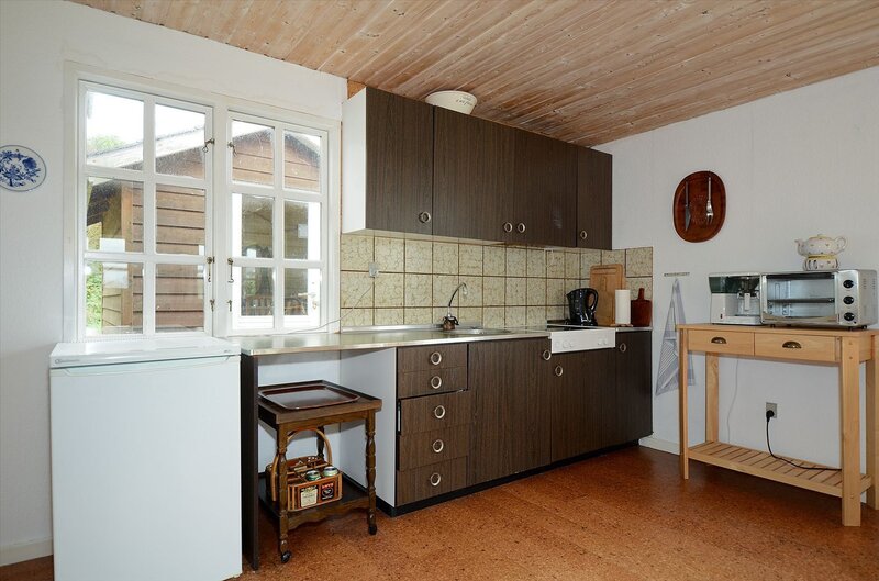 kitchen with wooden ceiling