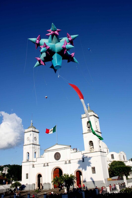 Kite festival at church