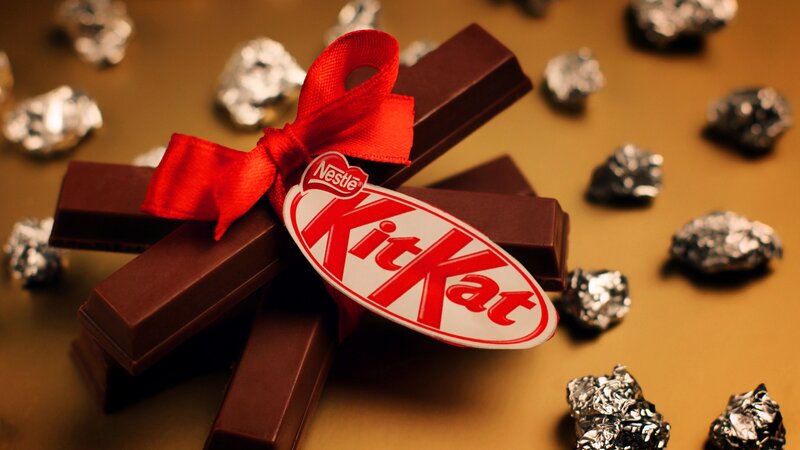 KitKat Chocolate Bars — Brown