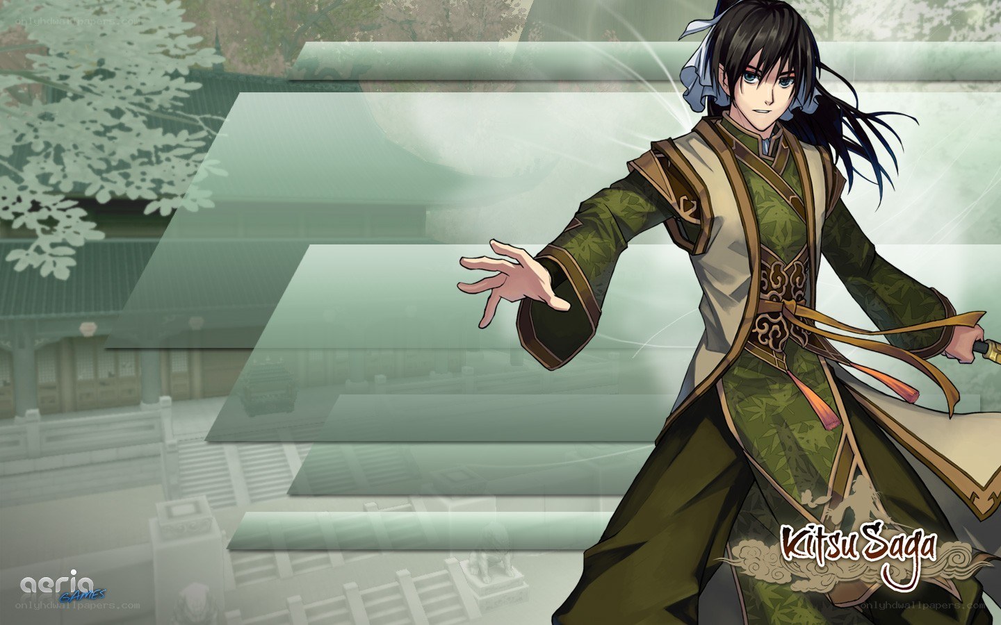 Kitsu Saga character art