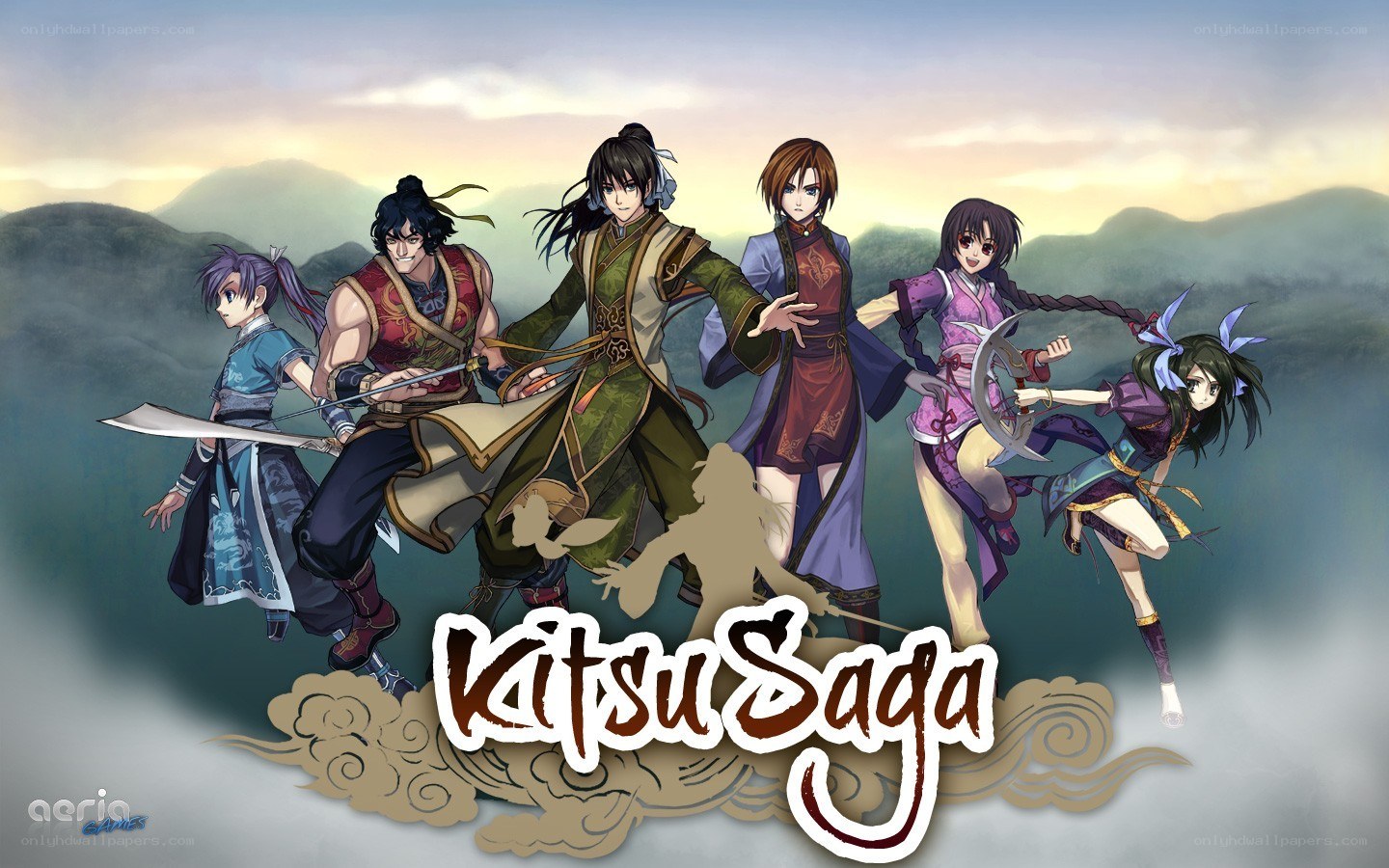 Kitsu Saga game art