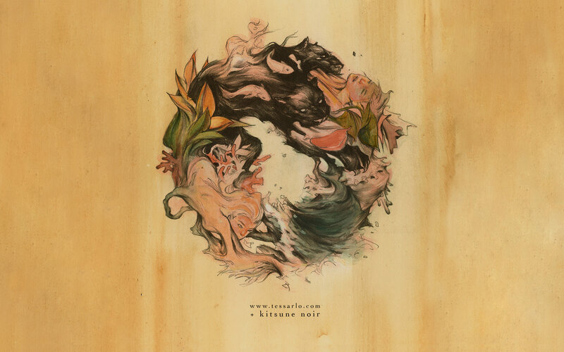 Kitsune Noir Artwork