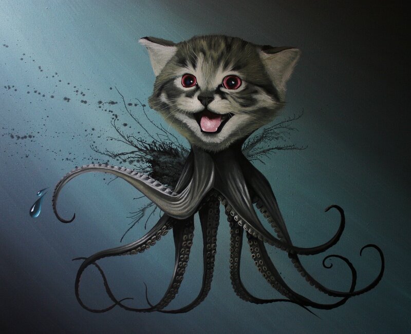 kitten octopus hybrid