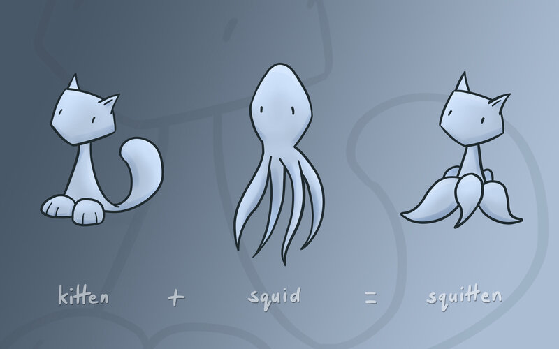 kitten plus squid equals squitten