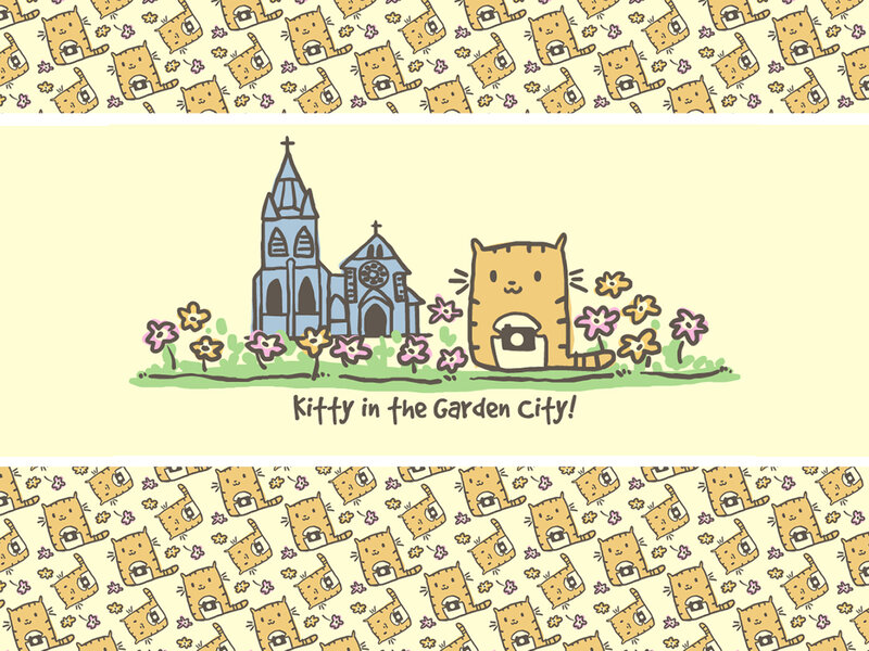 Kitty in Garden City