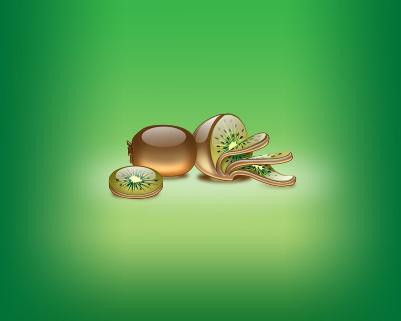 kiwi fruit illustration