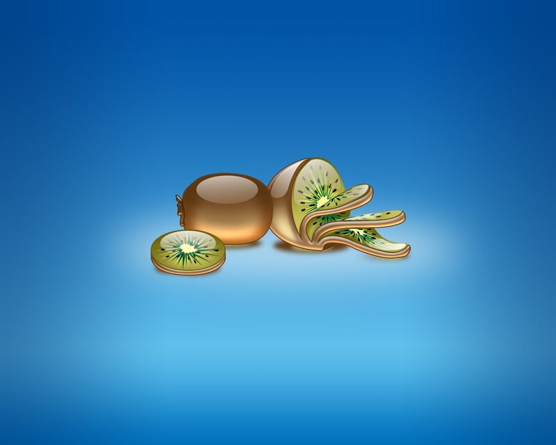 kiwi fruit illustration