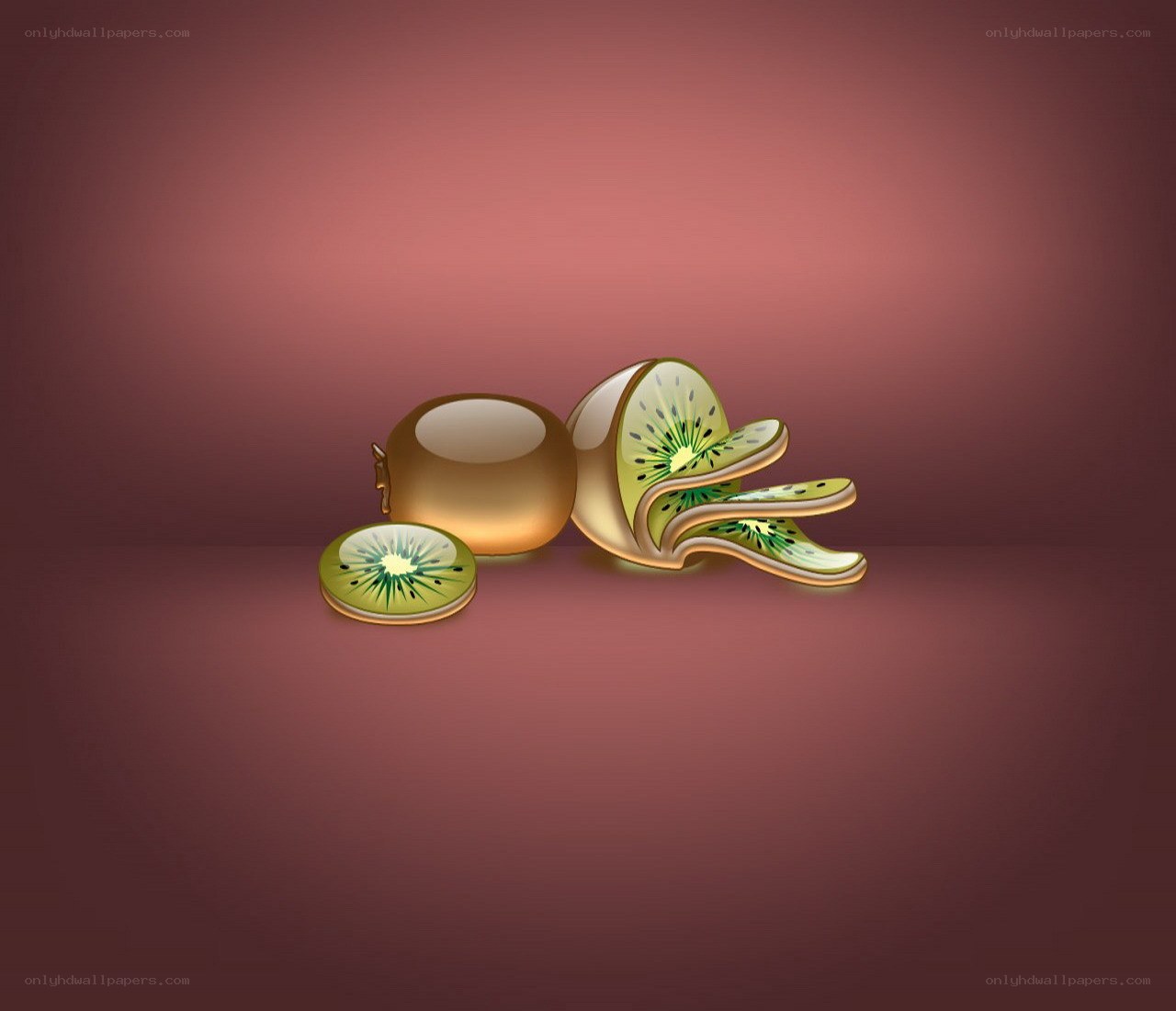 kiwi fruit illustration