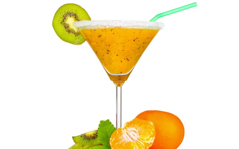 Kiwi-orange Cocktail — Orange