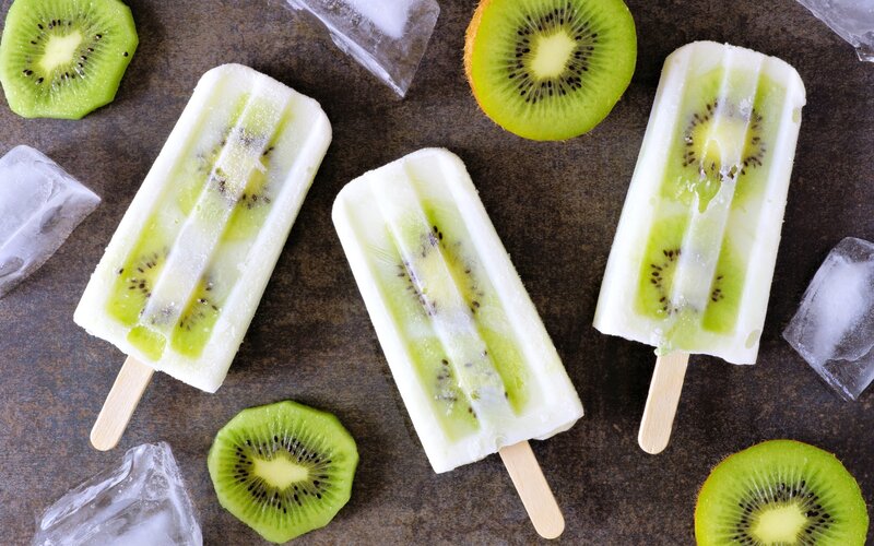 Kiwi Popsicles