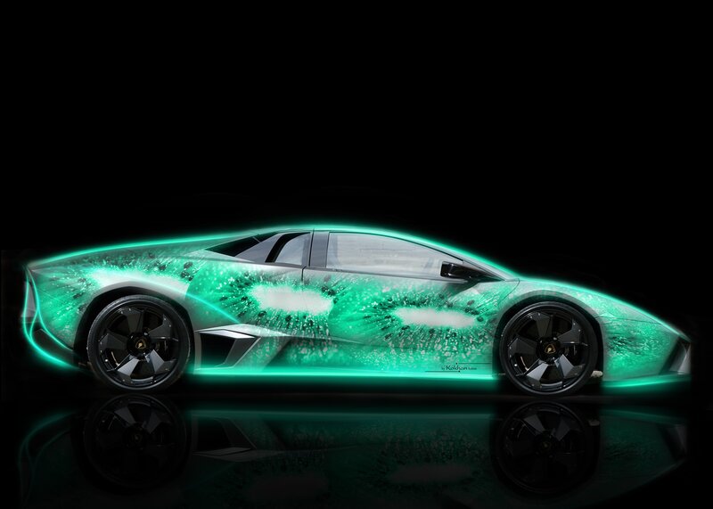 kiwi-themed sports car