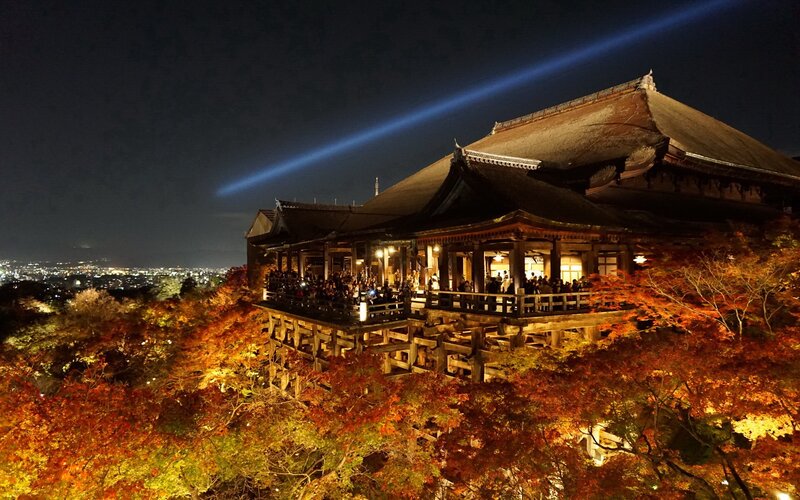 Kiyomizu-dera Temple — Orange