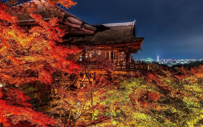 Kiyomizu-dera Temple — Red