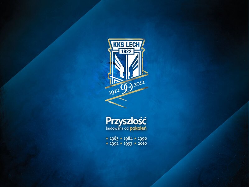 KKS Lech 90th Anniversary Logo