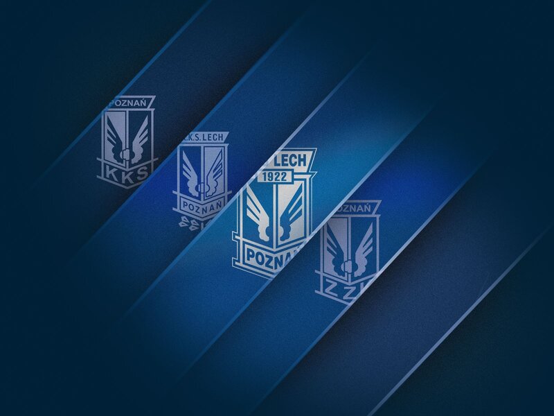 KKS Lech Poznań logo design